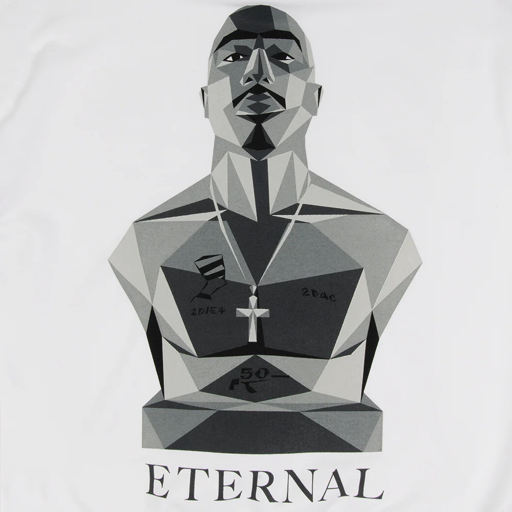 Fragment x 2Pac White Hoodie - Image 5