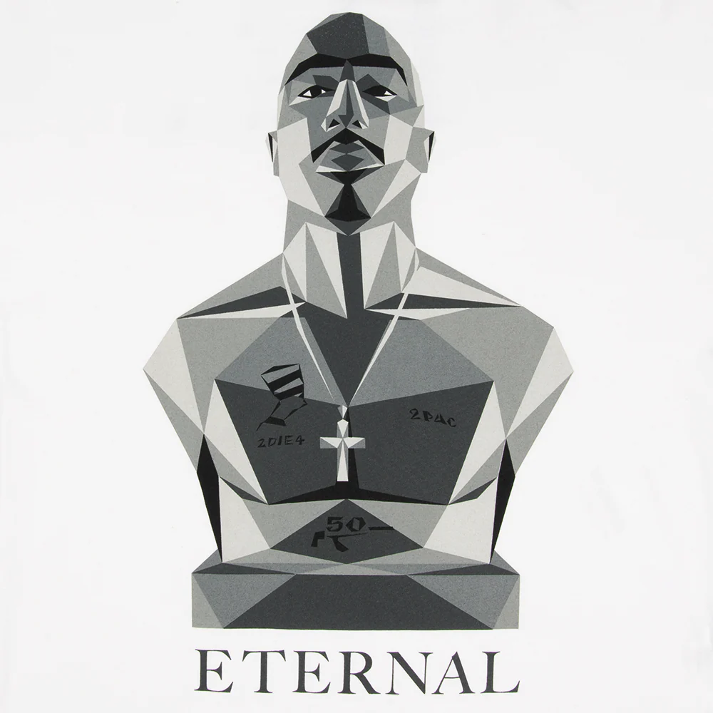 Fragment x 2Pac White T-Shirt - Image 3