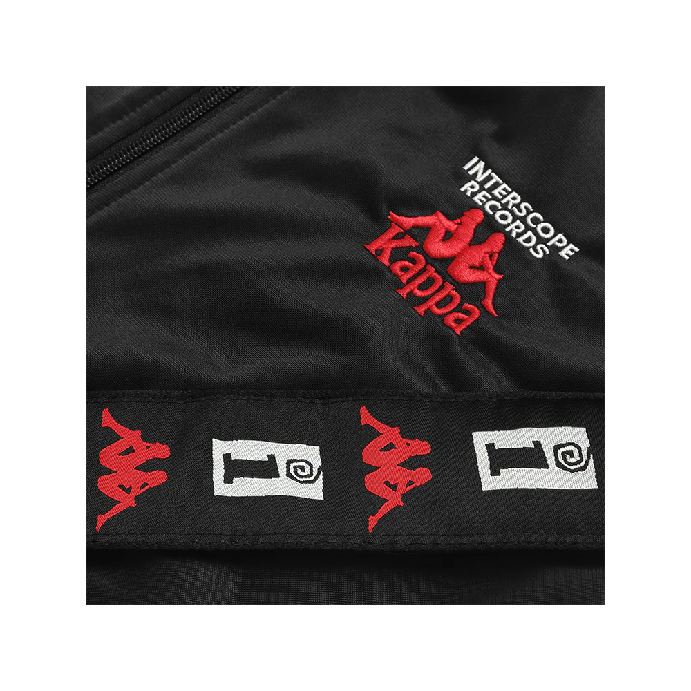 Interscope x Kappa Track Jacket (Black) - Image 3